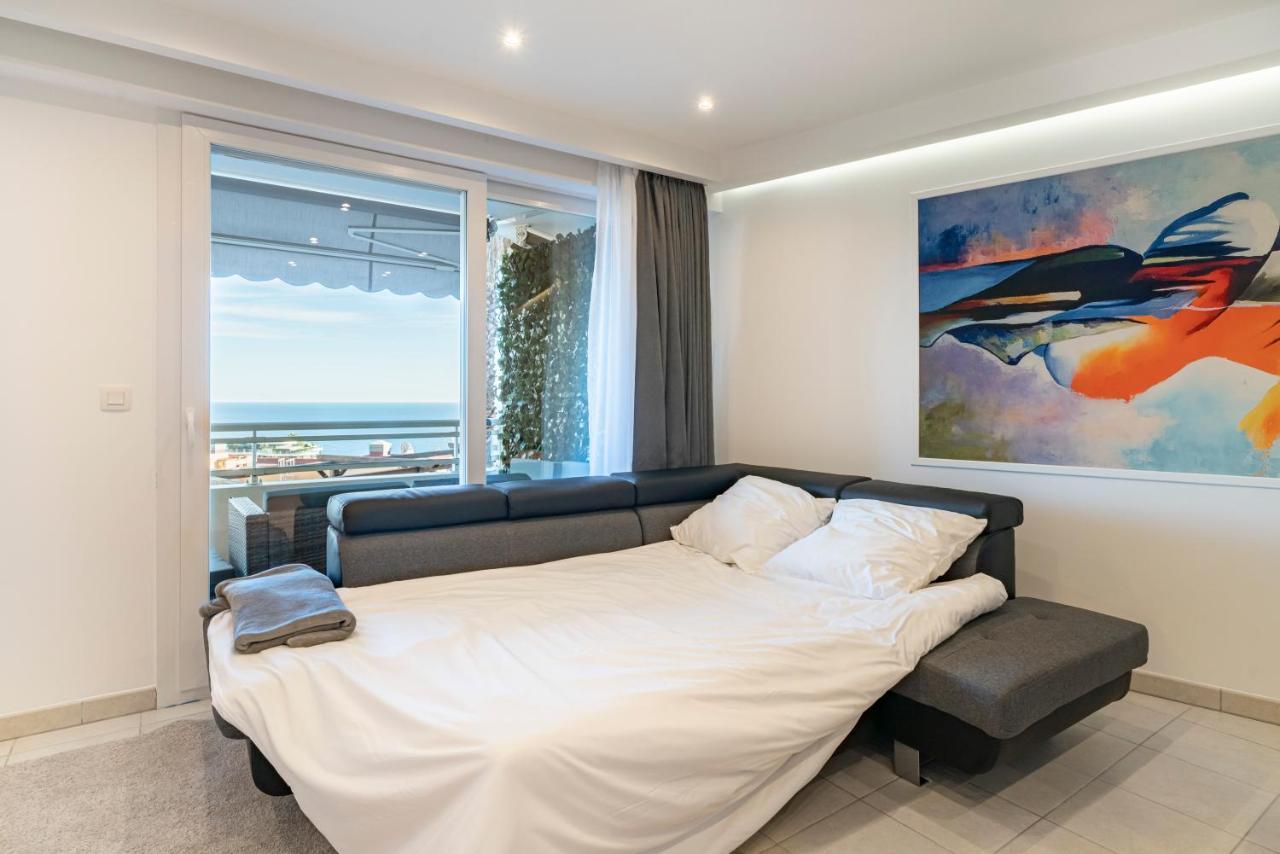 Frontiere Monaco, Terrasse, Vue Mer, Parking - Ab Босолей Экстерьер фото